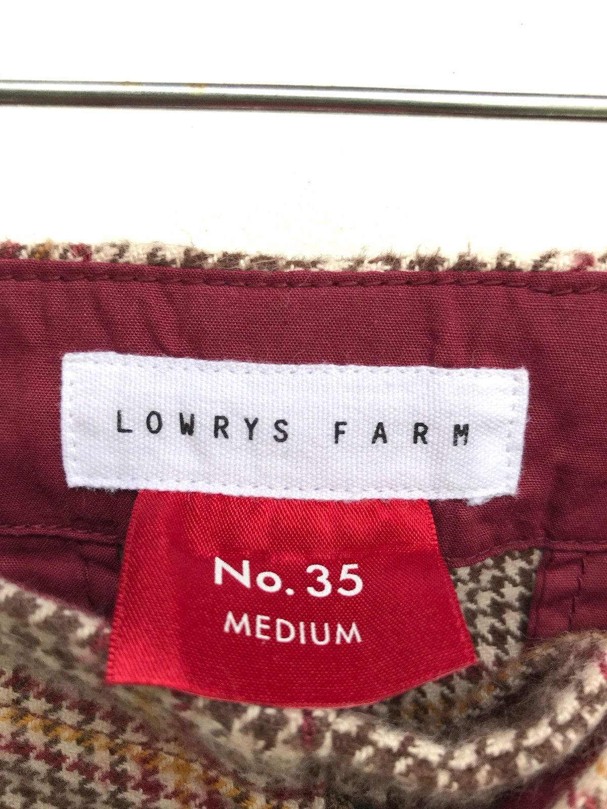 Japanese Brand × LOWRYS FARM Japan Brand Lowry Farm Checked Pants Size US 28 / EU 44 - 6 Thumbnail