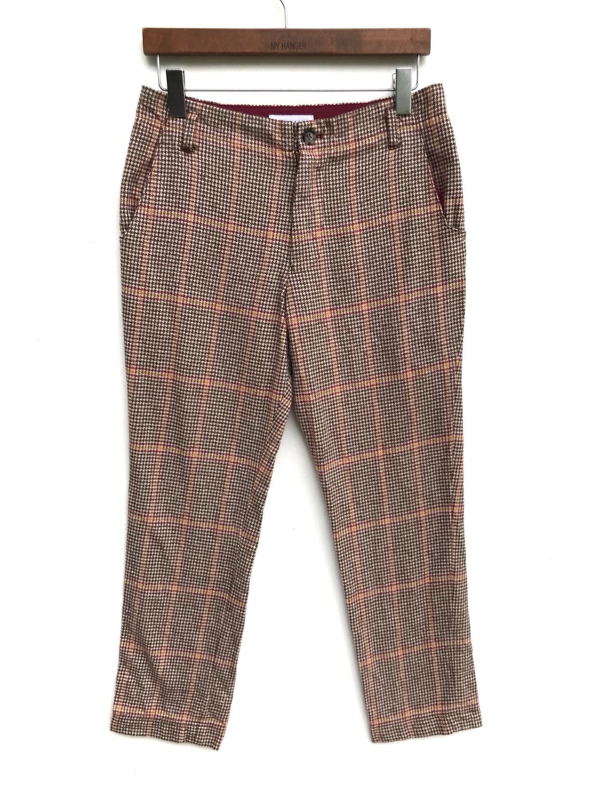 Japanese Brand × LOWRYS FARM Japan Brand Lowry Farm Checked Pants Size US 28 / EU 44 - 1 Thumbnail