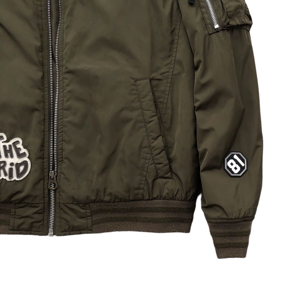 Guess Guess MA-1 Bomber Jacket With Patches Size US L / EU 52-54 / 3 - 6 Thumbnail