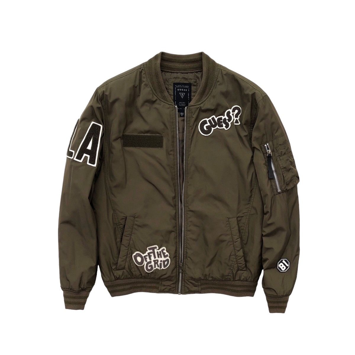 Bomber Jacket × Guess × Japanese Brand Guess MA-1 Bomber Jacket 