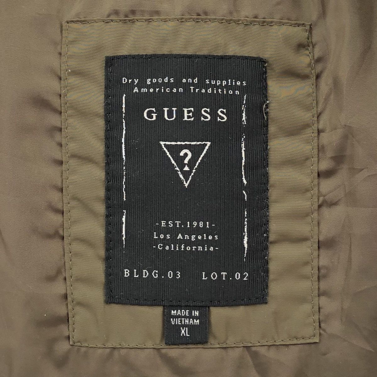 Guess Guess MA-1 Bomber Jacket With Patches Size US L / EU 52-54 / 3 - 13 Thumbnail