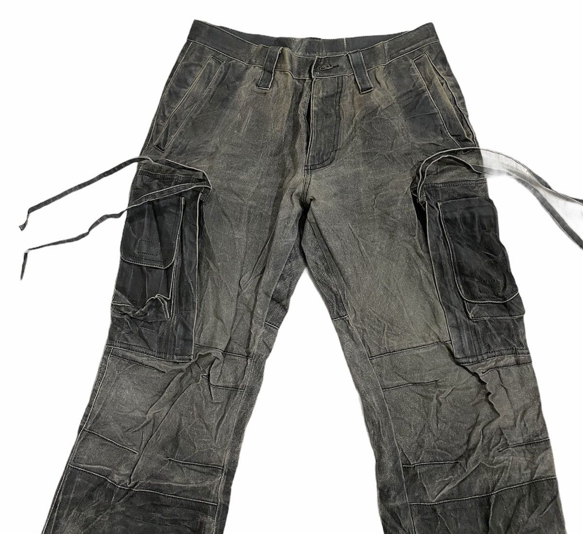 Gaultier Homme Objet × Jean Paul Gaultier 🔥RARE‼️ Jean Paul Gaultier Tactical Bondage Cargo Pants Size US 30 / EU 46 - 4 Thumbnail
