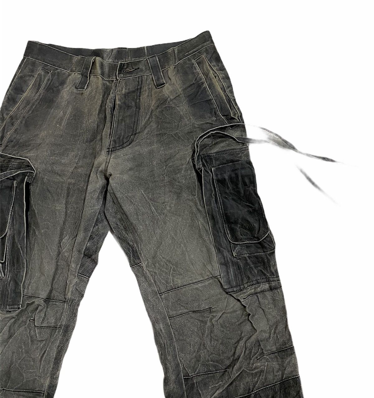 Gaultier Homme Objet × Jean Paul Gaultier 🔥RARE‼️ Jean Paul Gaultier Tactical Bondage Cargo Pants Size US 30 / EU 46 - 8 Thumbnail