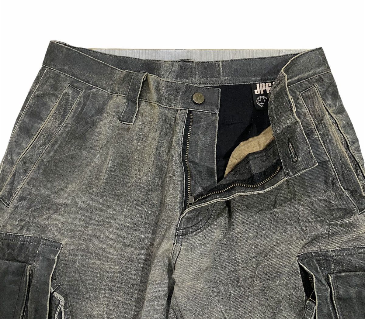 Gaultier Homme Objet × Jean Paul Gaultier 🔥RARE‼️ Jean Paul Gaultier Tactical Bondage Cargo Pants Size US 30 / EU 46 - 9 Thumbnail
