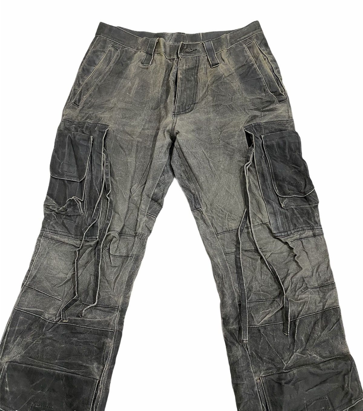 Gaultier Homme Objet × Jean Paul Gaultier 🔥RARE‼️ Jean Paul Gaultier Tactical Bondage Cargo Pants Size US 30 / EU 46 - 6 Thumbnail