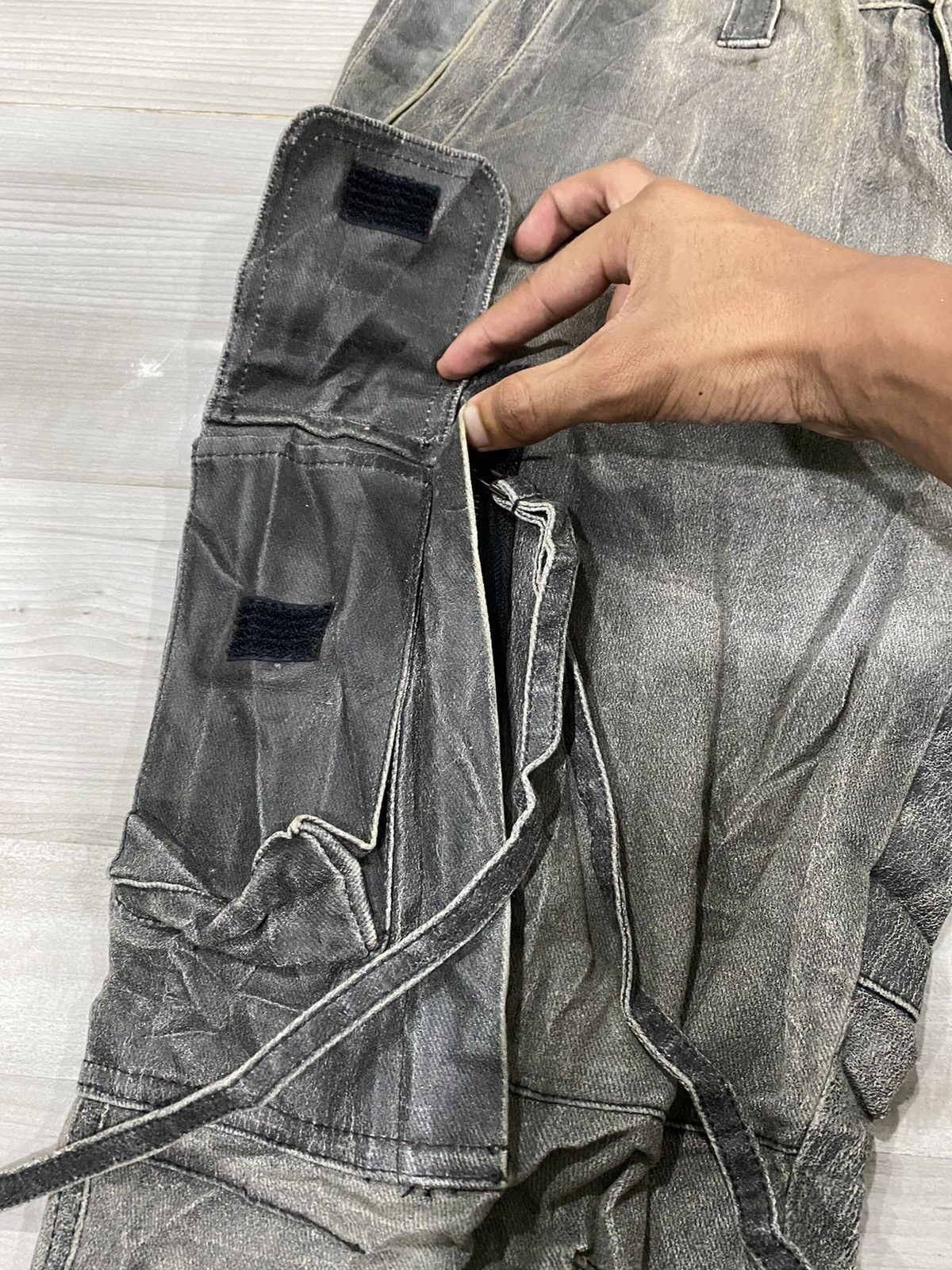 Gaultier Homme Objet × Jean Paul Gaultier 🔥RARE‼️ Jean Paul Gaultier Tactical Bondage Cargo Pants Size US 30 / EU 46 - 20 Thumbnail
