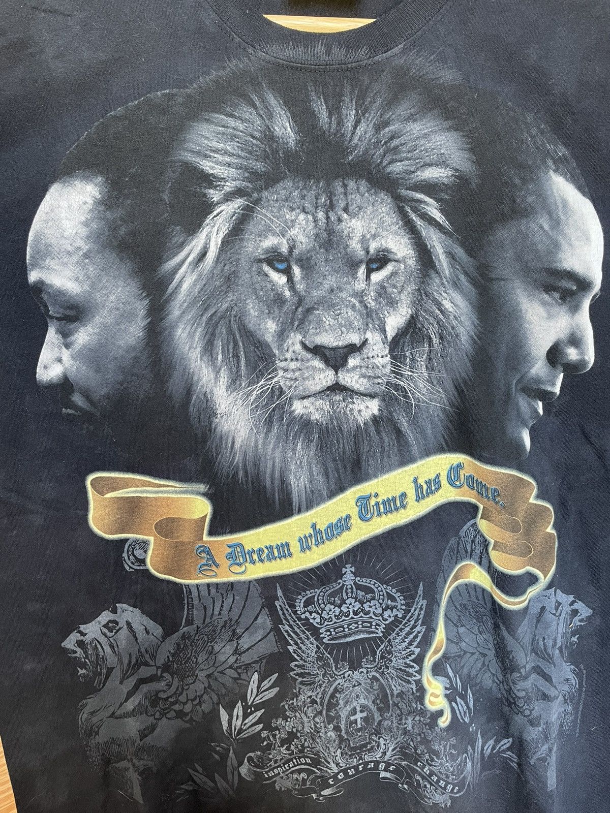The Mountain × Vintage y2k MLK jr and obama the mountain t-shirt xl Size US XL / EU 56 / 4 - 6 Thumbnail