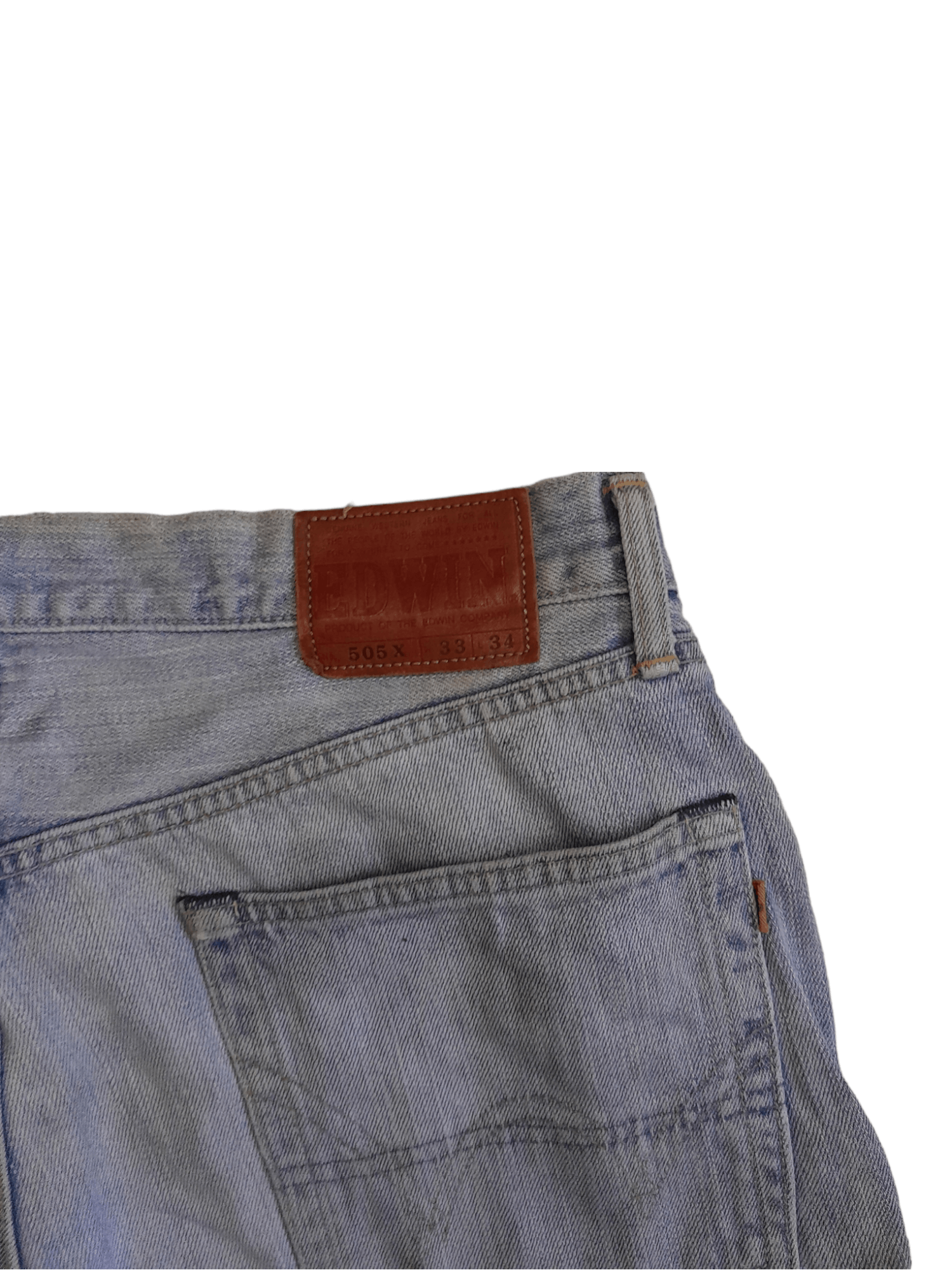 Edwin 90s Edwin 505x Red Selvedge Denim (E474) w32 Size US 32 / EU 48 - 4 Thumbnail