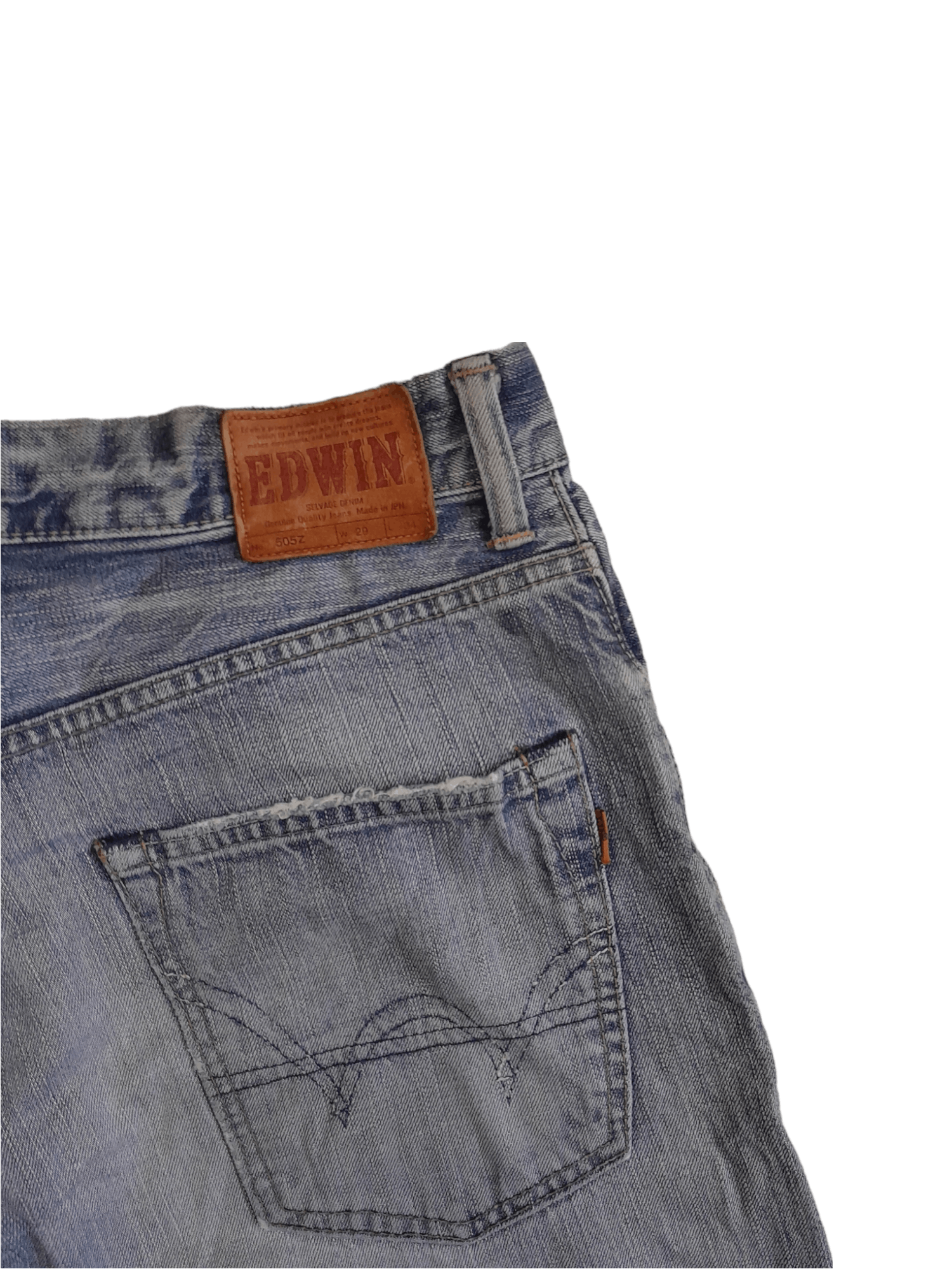 Edwin 90s EDWIN Selvedge Japan 505z Denim (E472) w31 Size US 31 - 7 Thumbnail