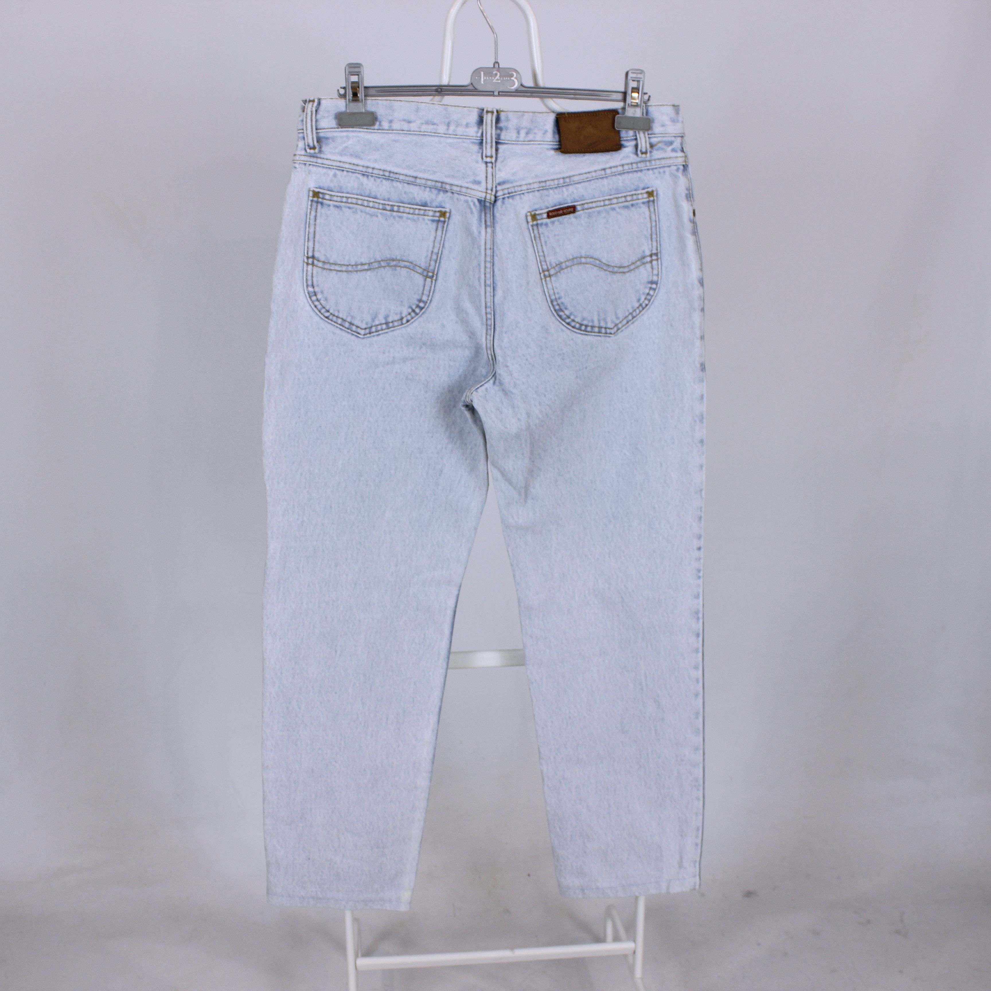 Denime Vintage Lee riders rough rare jeans Size US 34 / EU 50 - 8 Thumbnail