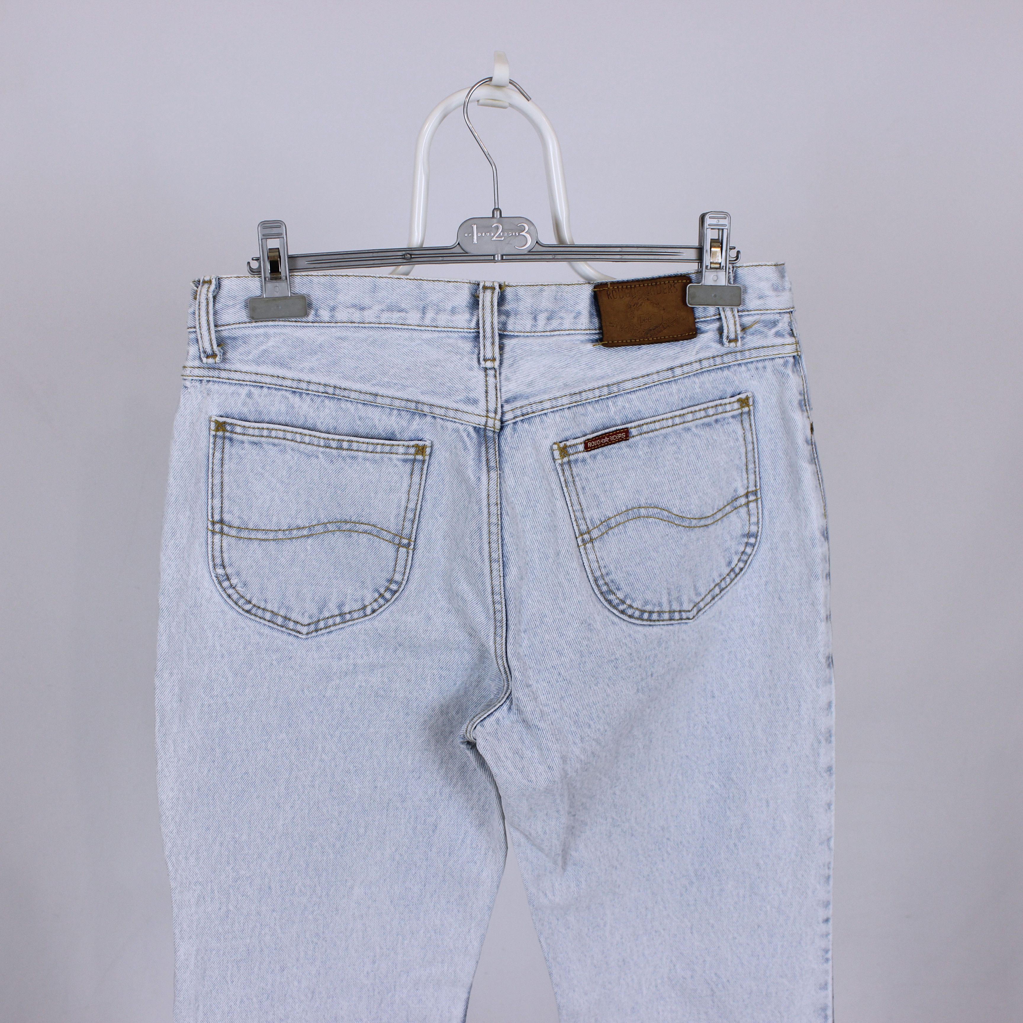 Denime Vintage Lee riders rough rare jeans Size US 34 / EU 50 - 7 Thumbnail