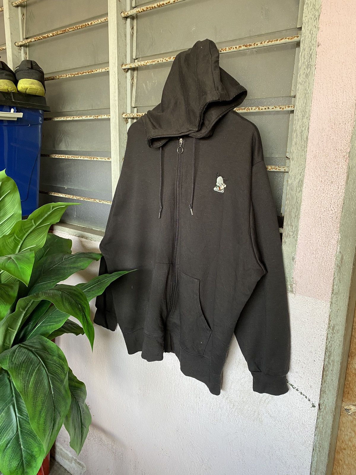 image of Steals Japanese Sanrio Characters Animation Hoodies in Black, Men's (Size 2XL)