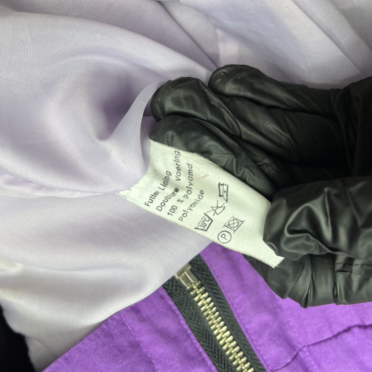 Vintage 1980s ARCHIVE BONDAGE RARE AWESOME BOXY BOMBER - № 2171 Size US XL / EU 56 / 4 - 15 Thumbnail