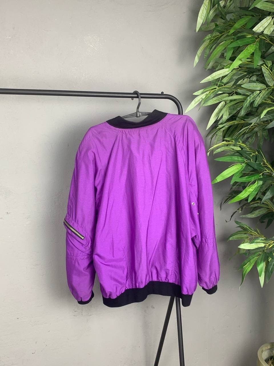 Vintage 1980s ARCHIVE BONDAGE RARE AWESOME BOXY BOMBER - № 2171 Size US XL / EU 56 / 4 - 6 Thumbnail