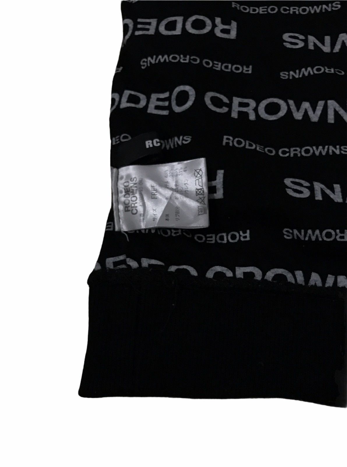 Japanese Brand Japanese Brand Rodeo Crowns Reversible OverPrint Sweatshirt Size US XL / EU 56 / 4 - 6 Thumbnail