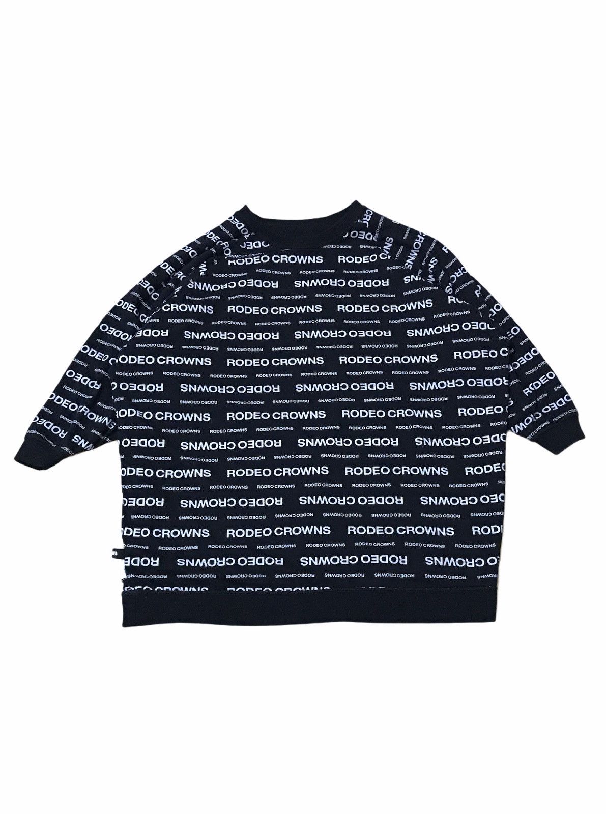 Japanese Brand Japanese Brand Rodeo Crowns Reversible OverPrint Sweatshirt Size US XL / EU 56 / 4 - 3 Thumbnail