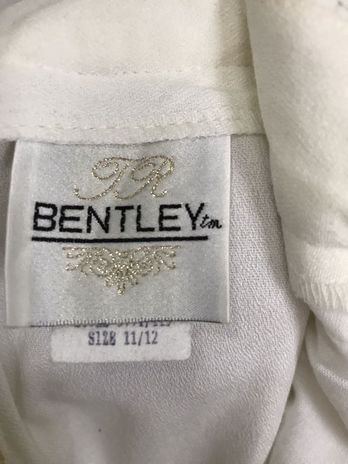 Designer × Vintage Designer BENTLEY High Waist Gabardine White Pants Size US 29 - 8 Thumbnail