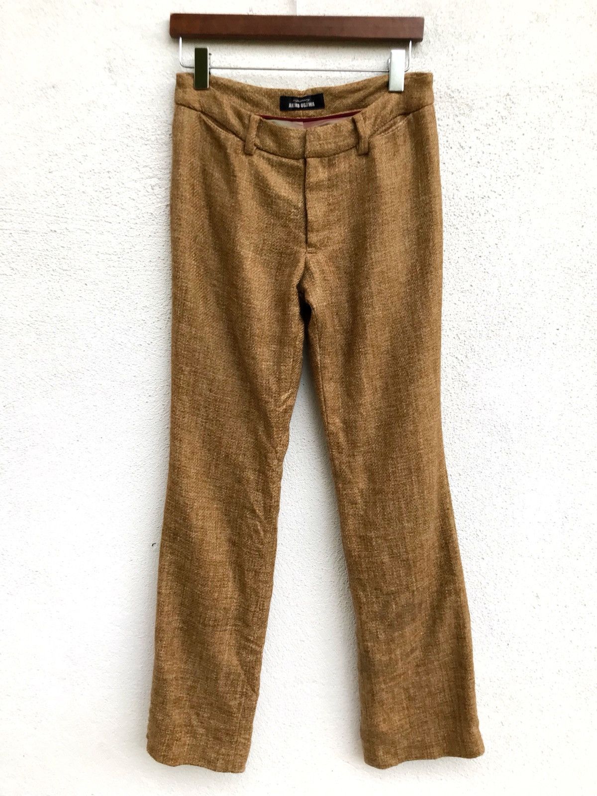 Japanese Brand Made In Japan Akiko Ogawa Designer Trousers Pants Size US 29 - 1 Thumbnail