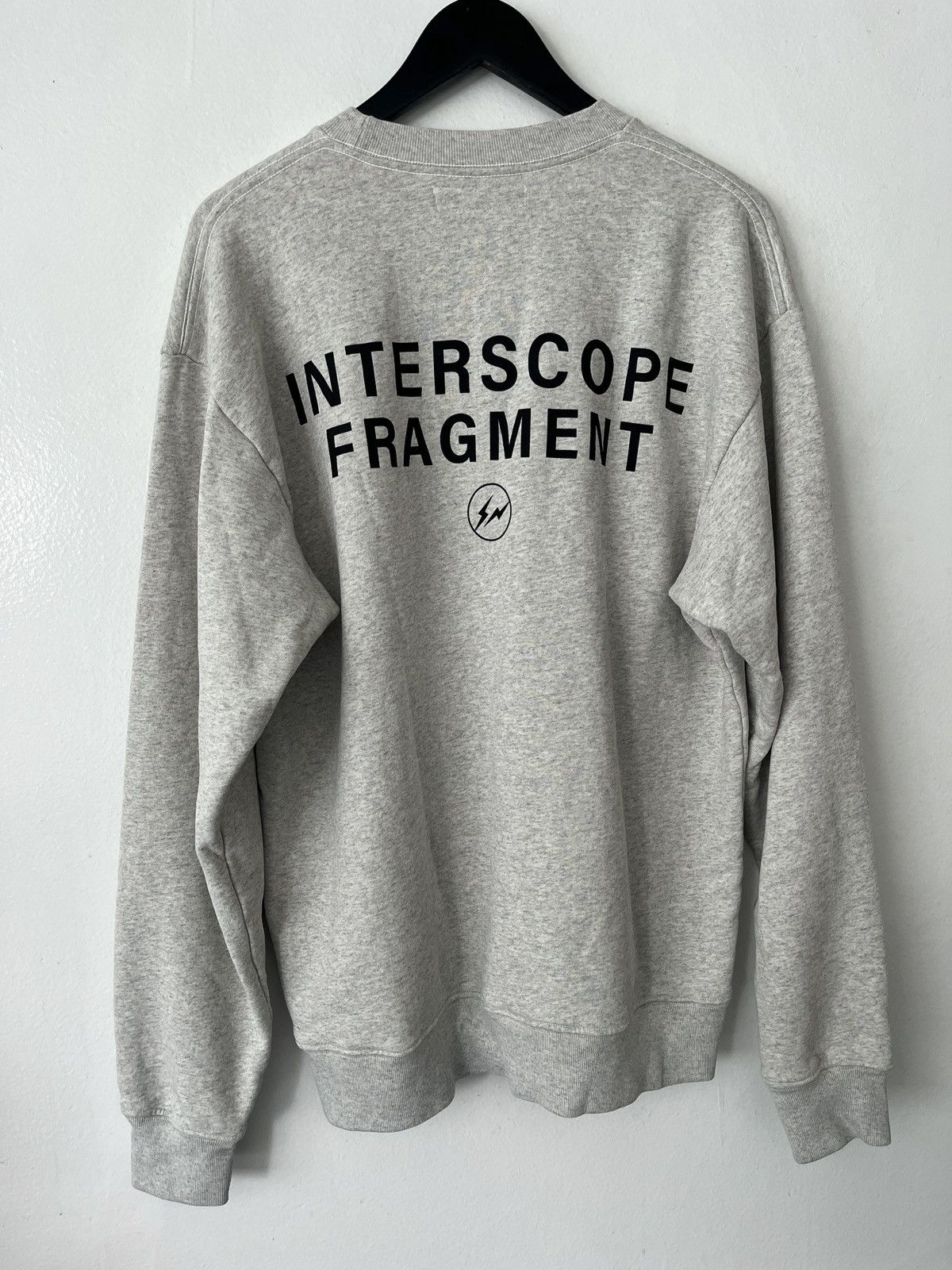 Fragment Design Fragment x Interscope Records Crewneck Sweatshirt | Grailed