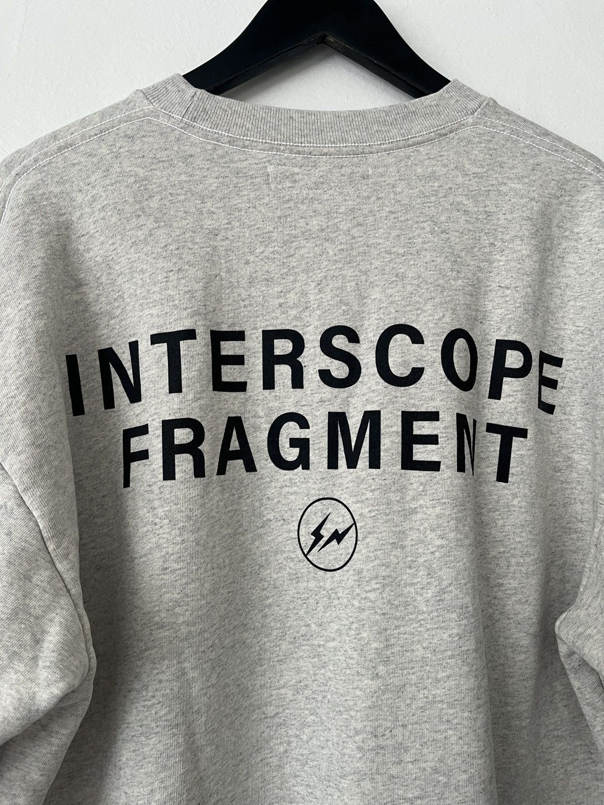 Fragment Design Fragment x Interscope Records Crewneck Sweatshirt | Grailed