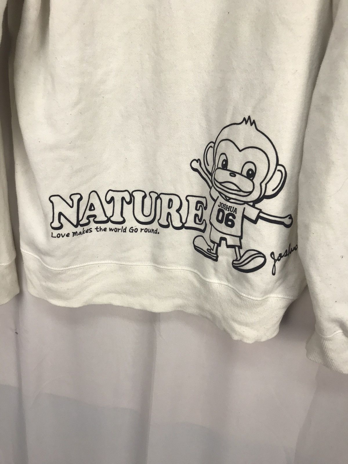 Japanese Brand Strange heaven distressed printed sweatshirt Size US M / EU 48-50 / 2 - 6 Thumbnail