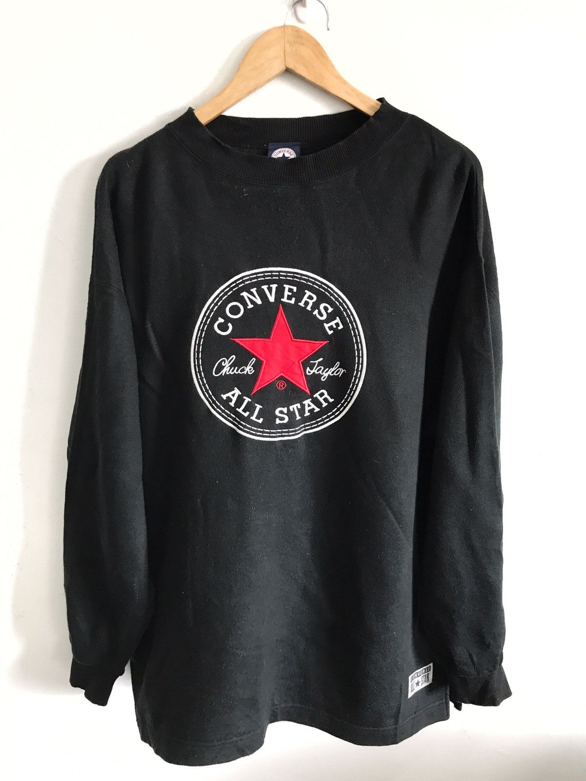 Converse Converse Big Logo Crewneck Sweatshirt Size US L / EU 52-54 / 3 - 1 Thumbnail