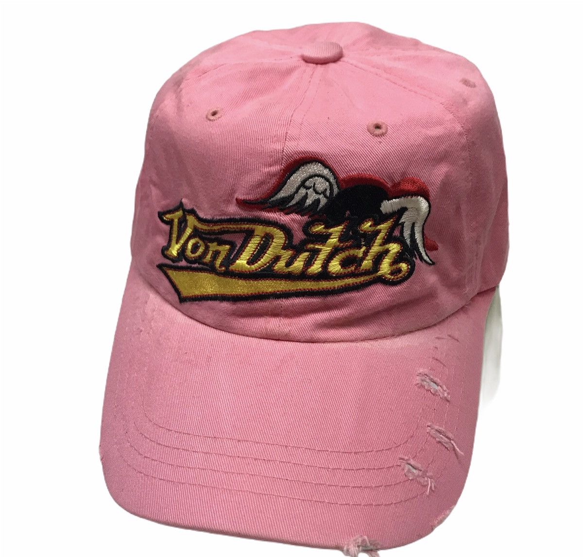 Von Dutch Von Dutch Sports Distressed Hats Caps Size ONE SIZE - 2 Thumbnail