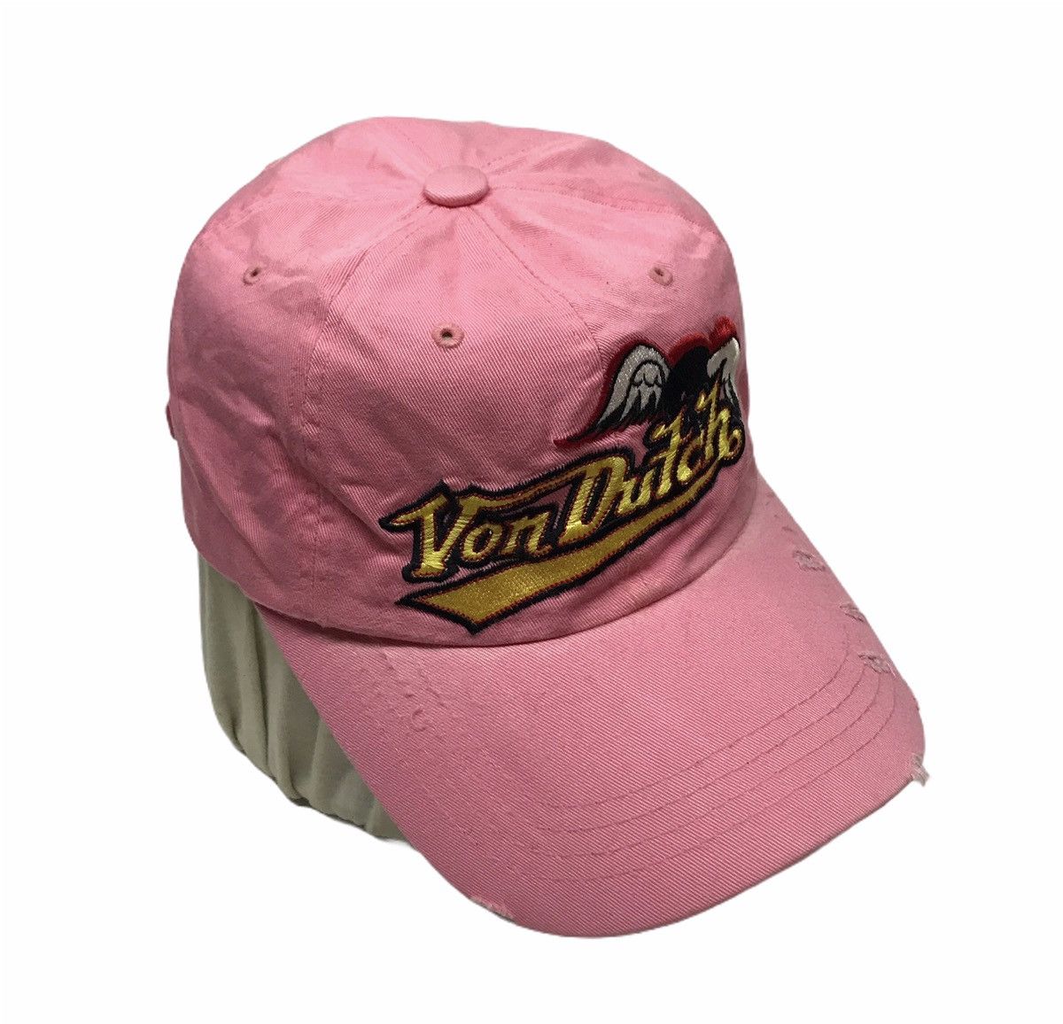 Von Dutch Von Dutch Sports Distressed Hats Caps Size ONE SIZE - 4 Thumbnail