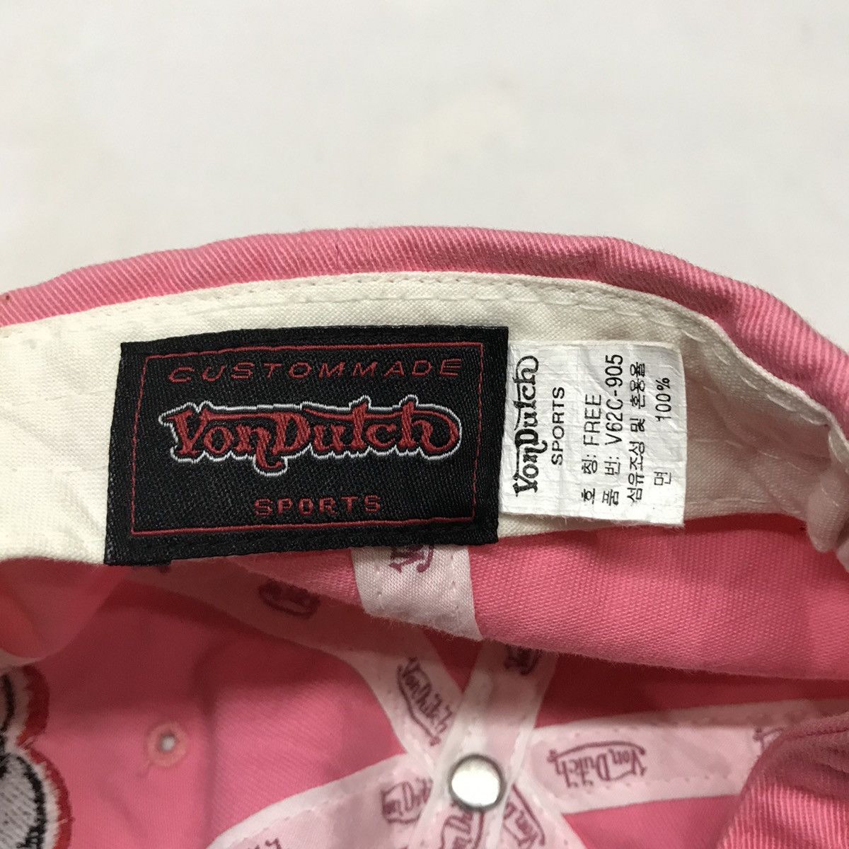 Von Dutch Von Dutch Sports Distressed Hats Caps Size ONE SIZE - 8 Thumbnail