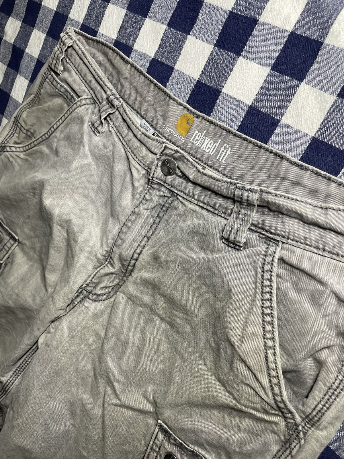 Carhartt × Vintage Vintage carhartt shorts Size US 33 - 2 Thumbnail