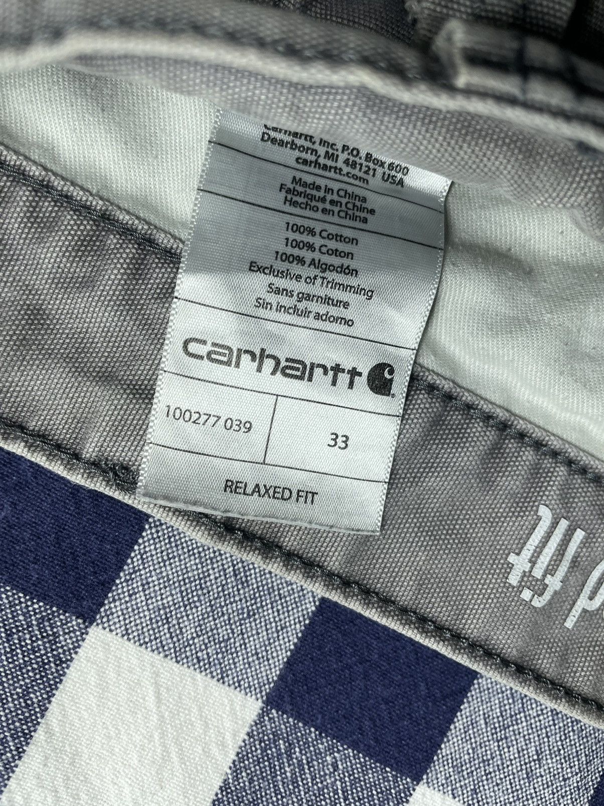 Carhartt × Vintage Vintage carhartt shorts Size US 33 - 4 Thumbnail