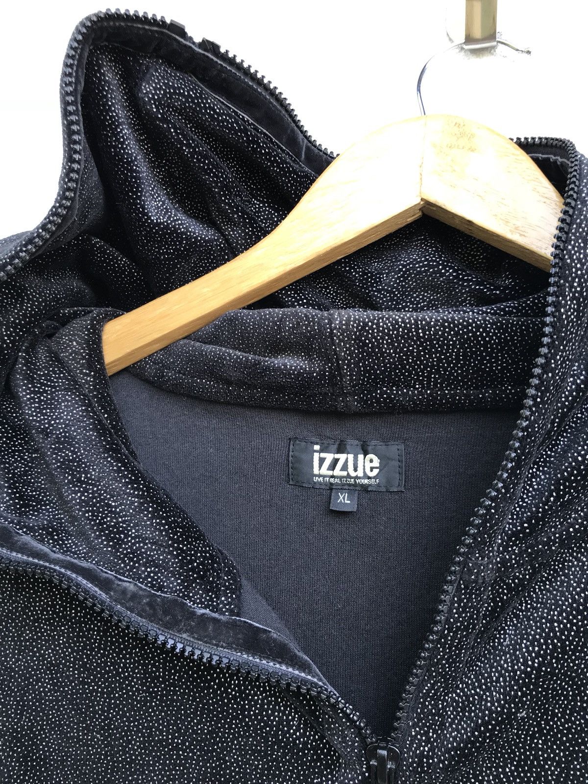 Japanese Brand × izzue Izzue Full Zipper Hoodie Jacket Size US XL / EU 56 / 4 - 9 Thumbnail
