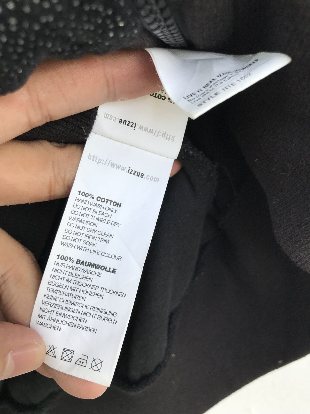 Japanese Brand × izzue Izzue Full Zipper Hoodie Jacket Size US XL / EU 56 / 4 - 7 Thumbnail