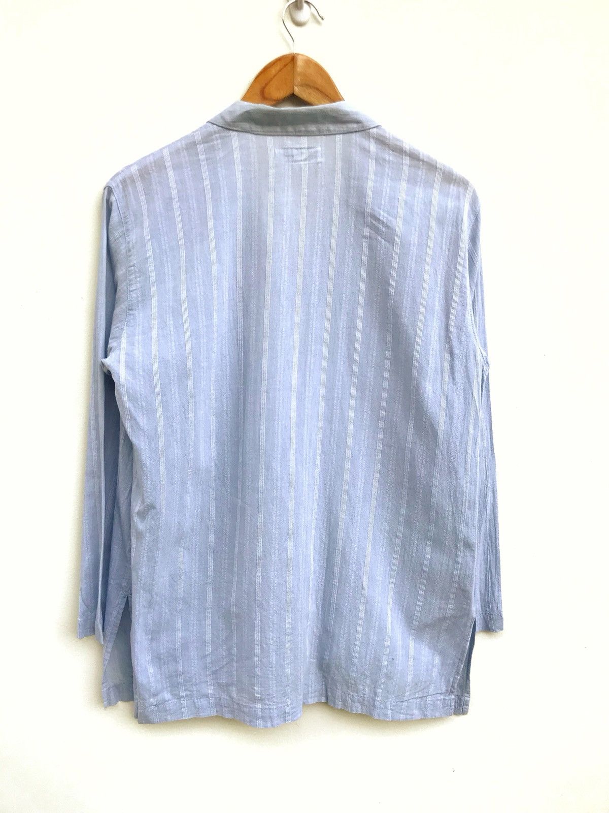 Issey Miyake Issey Miyake iM Product Stripes Button Down Shirt Size US M / EU 48-50 / 2 - 2 Thumbnail