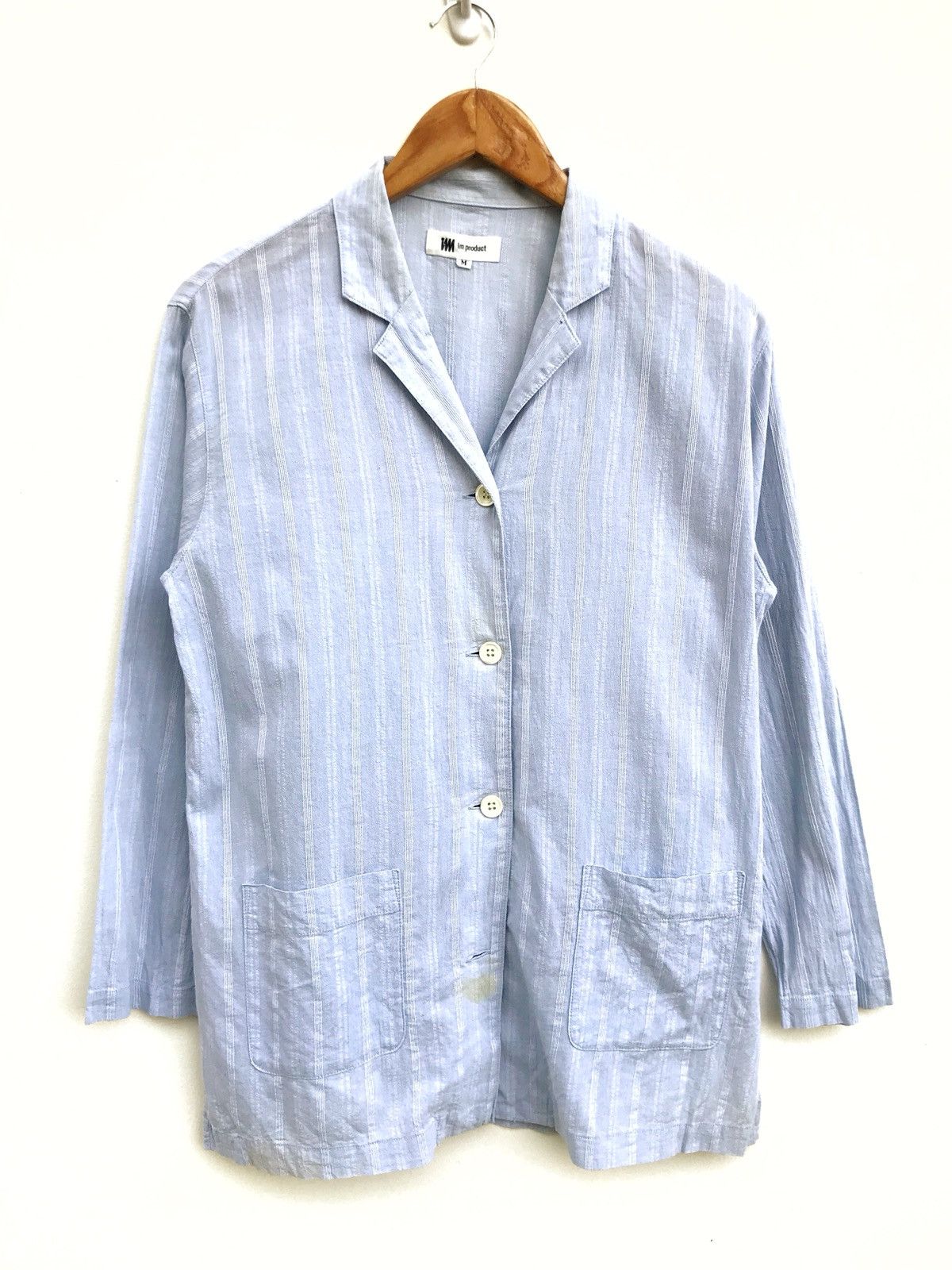 Issey Miyake Issey Miyake iM Product Stripes Button Down Shirt Size US M / EU 48-50 / 2 - 1 Thumbnail