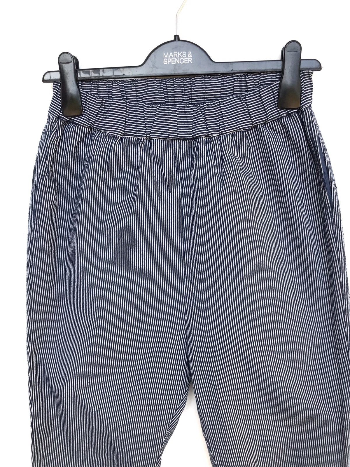 Japanese Brand Japanese Brand Maru Stripes Baggy Pants Made in Japan Size US 26 / EU 42 - 3 Thumbnail
