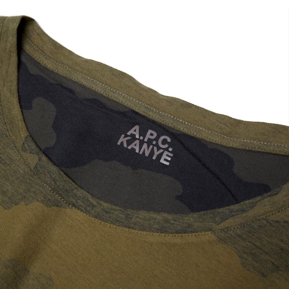A.P.C. × Kanye West Camo T-Shirt Size US S / EU 44-46 / 1 - 7 Thumbnail