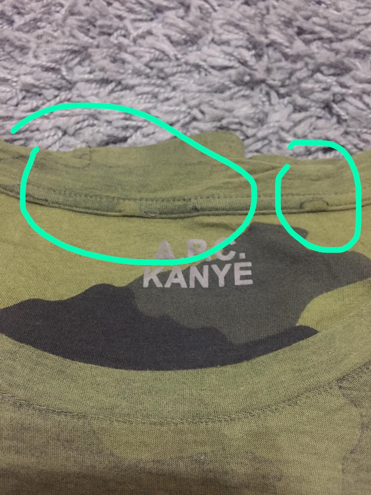 A.P.C. × Kanye West Camo T-Shirt Size US S / EU 44-46 / 1 - 9 Thumbnail