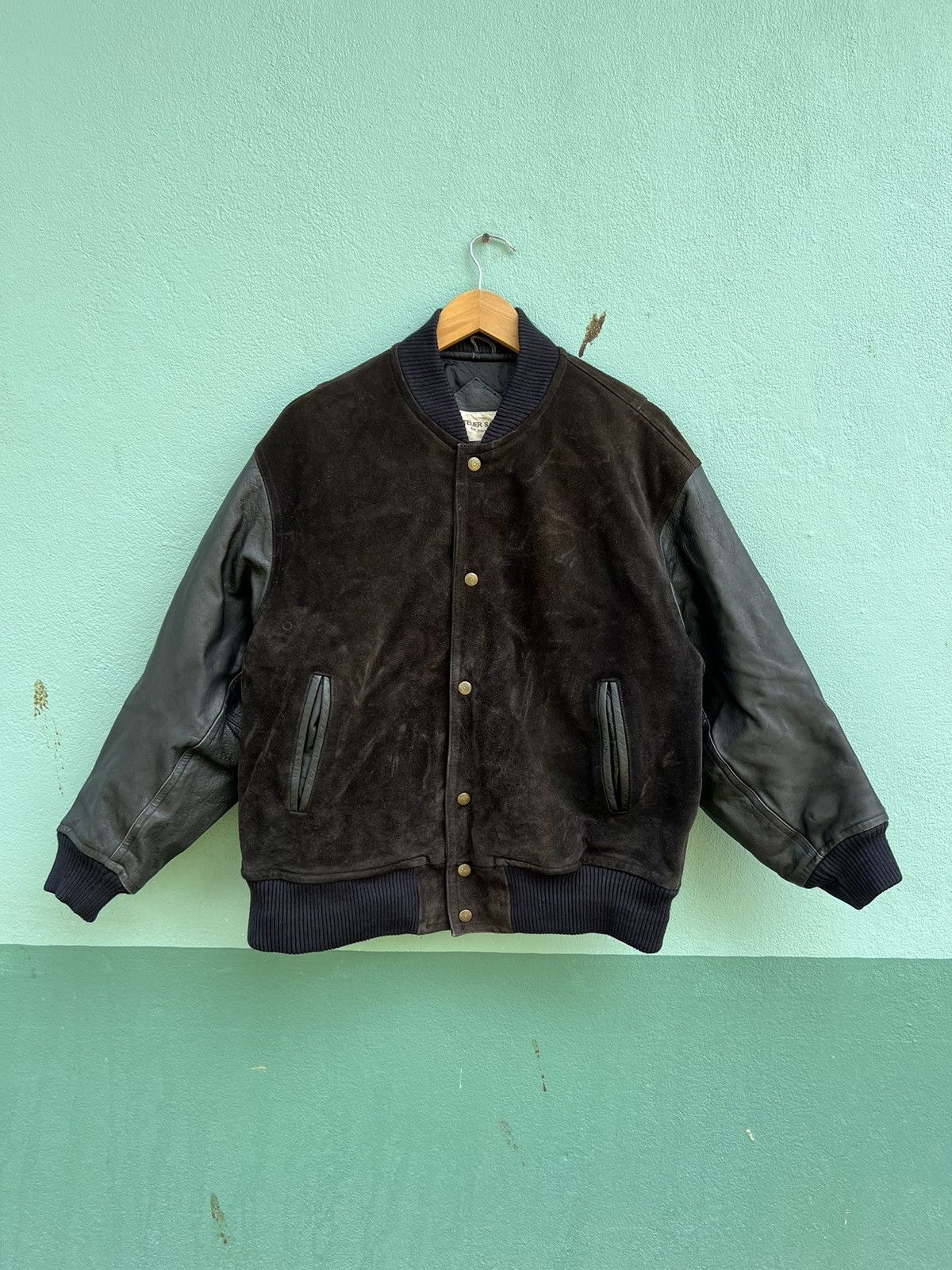 Japanese Brand × Vintage Vintage Atelier Sab For Man Varsity Jacket Size US XL / EU 56 / 4 - 2 Thumbnail