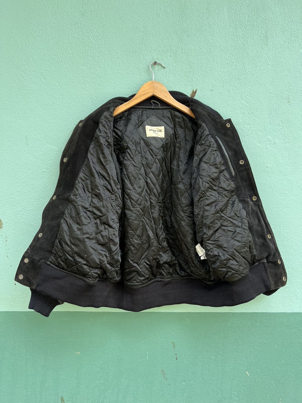 Japanese Brand × Vintage Vintage Atelier Sab For Man Varsity Jacket Size US XL / EU 56 / 4 - 3 Thumbnail