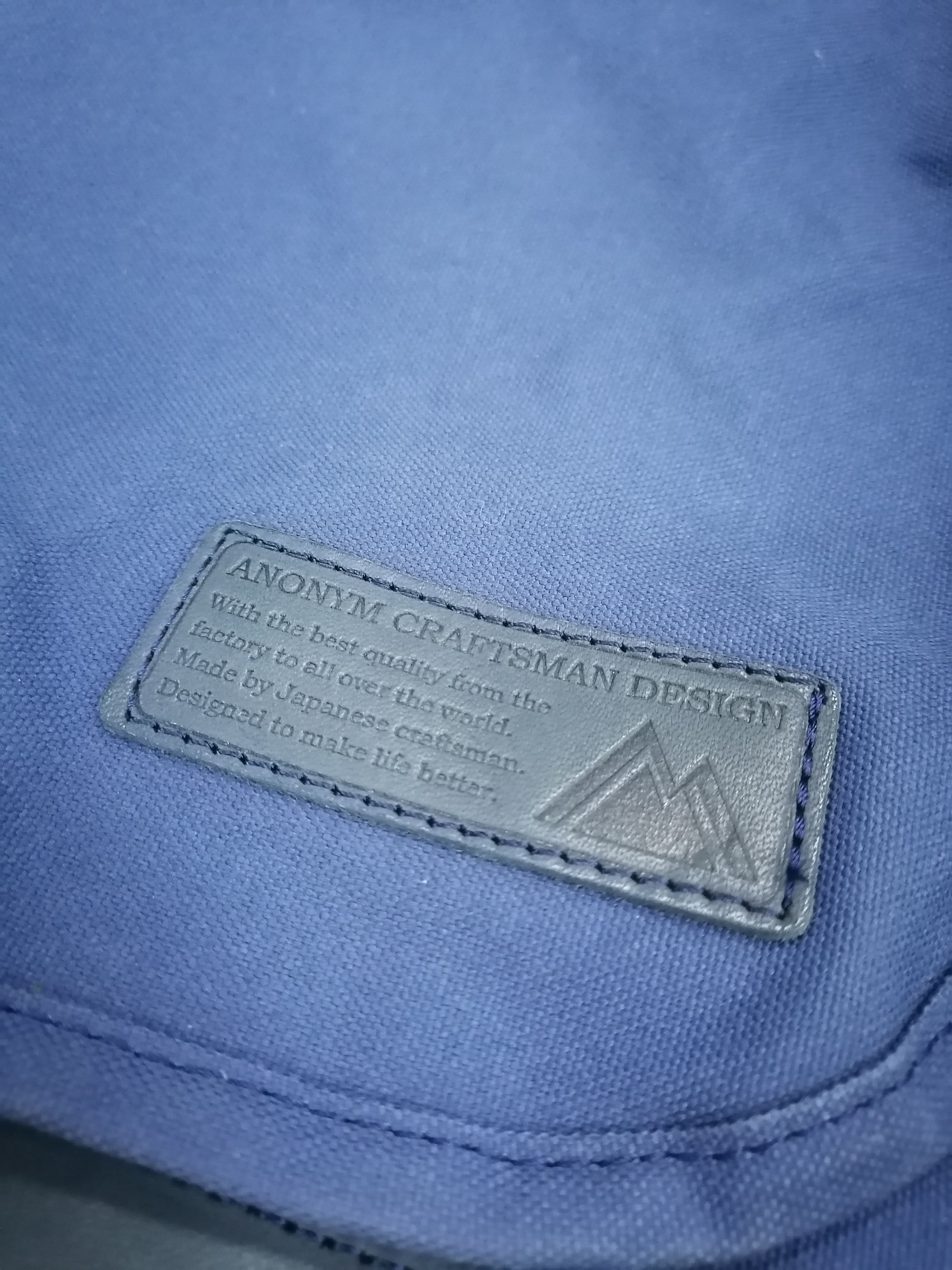 Japanese Brand Made In Japan Anonym Craftsman Canvas Messenger Bag Size ONE SIZE - 3 Thumbnail
