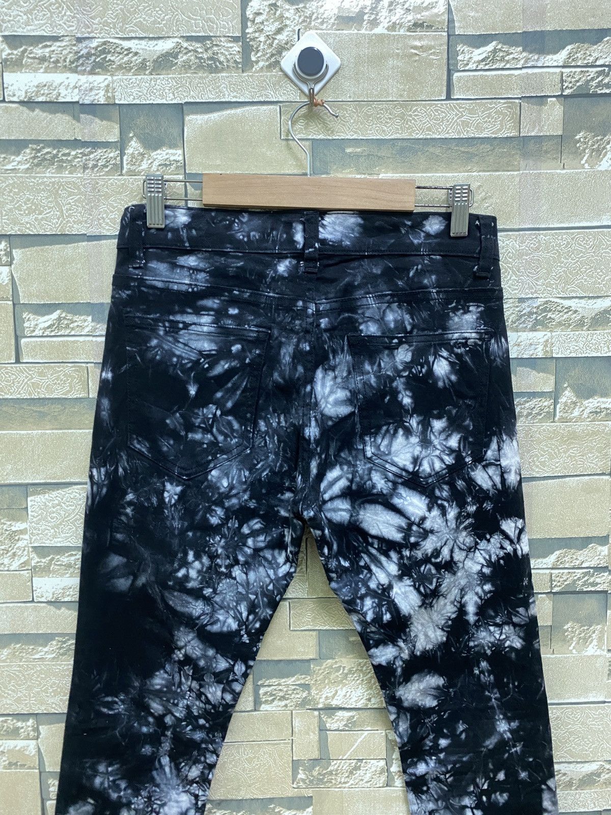 Designer × Japanese Brand Rare K.U.I Smoked Elastic Skinny Denim pants Size US 28 / EU 44 - 8 Thumbnail