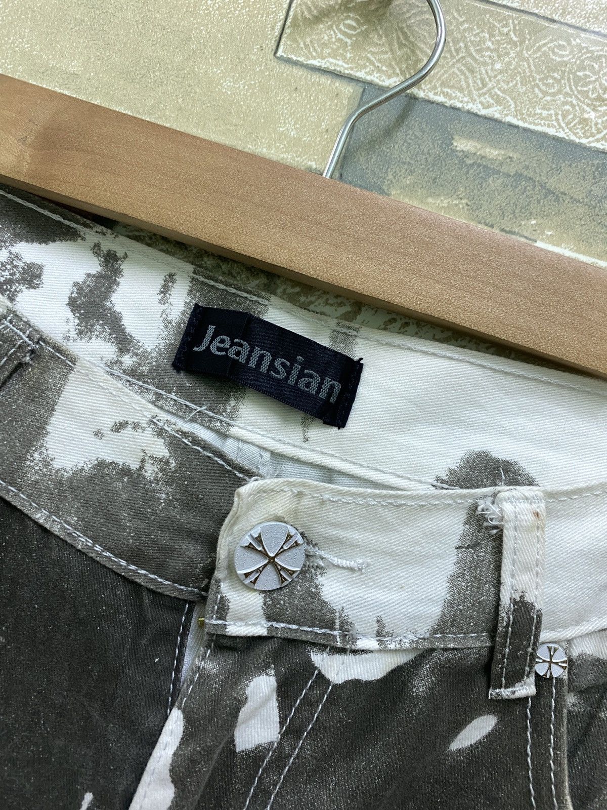Designer × Japanese Brand JEANSIAN Rare Design Fullprinted Pant Size US 30 / EU 46 - 7 Thumbnail