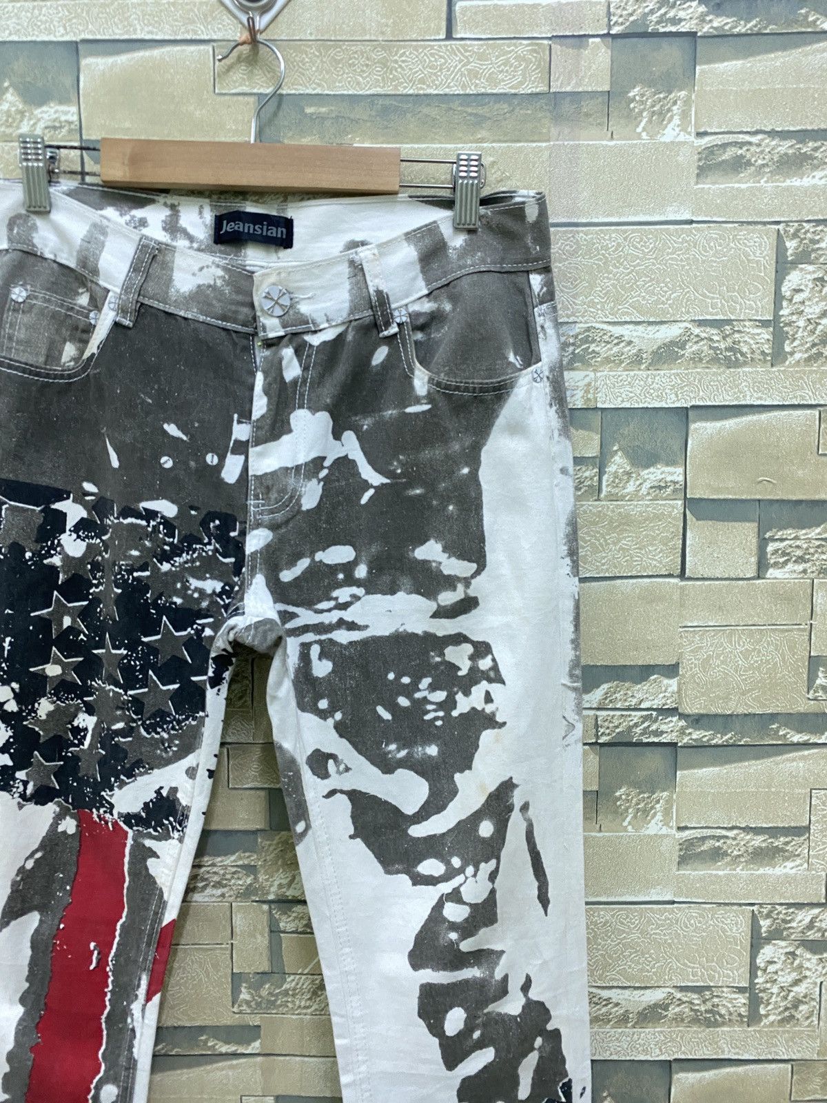 Designer × Japanese Brand JEANSIAN Rare Design Fullprinted Pant Size US 30 / EU 46 - 5 Thumbnail