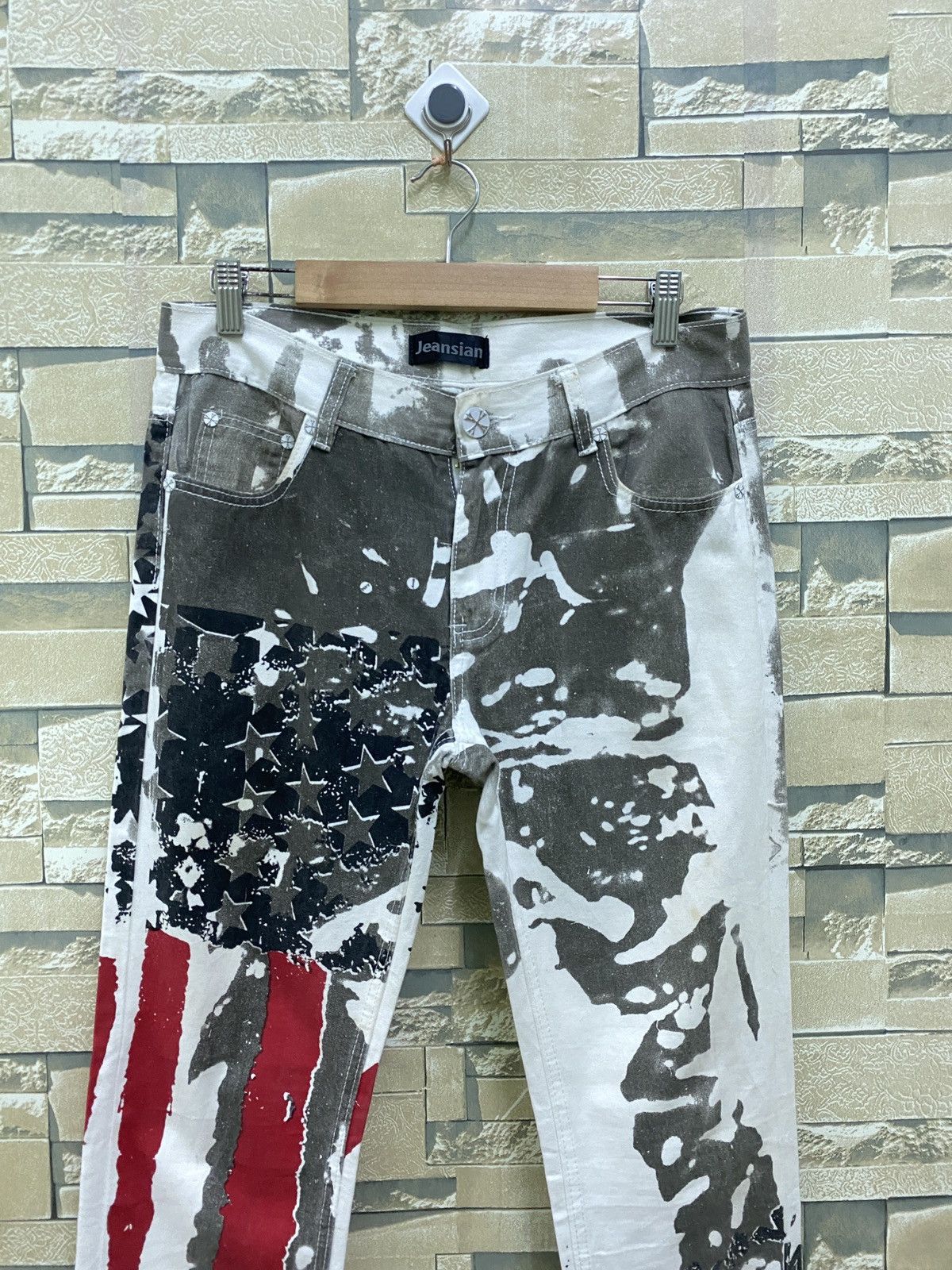 Designer × Japanese Brand JEANSIAN Rare Design Fullprinted Pant Size US 30 / EU 46 - 3 Thumbnail
