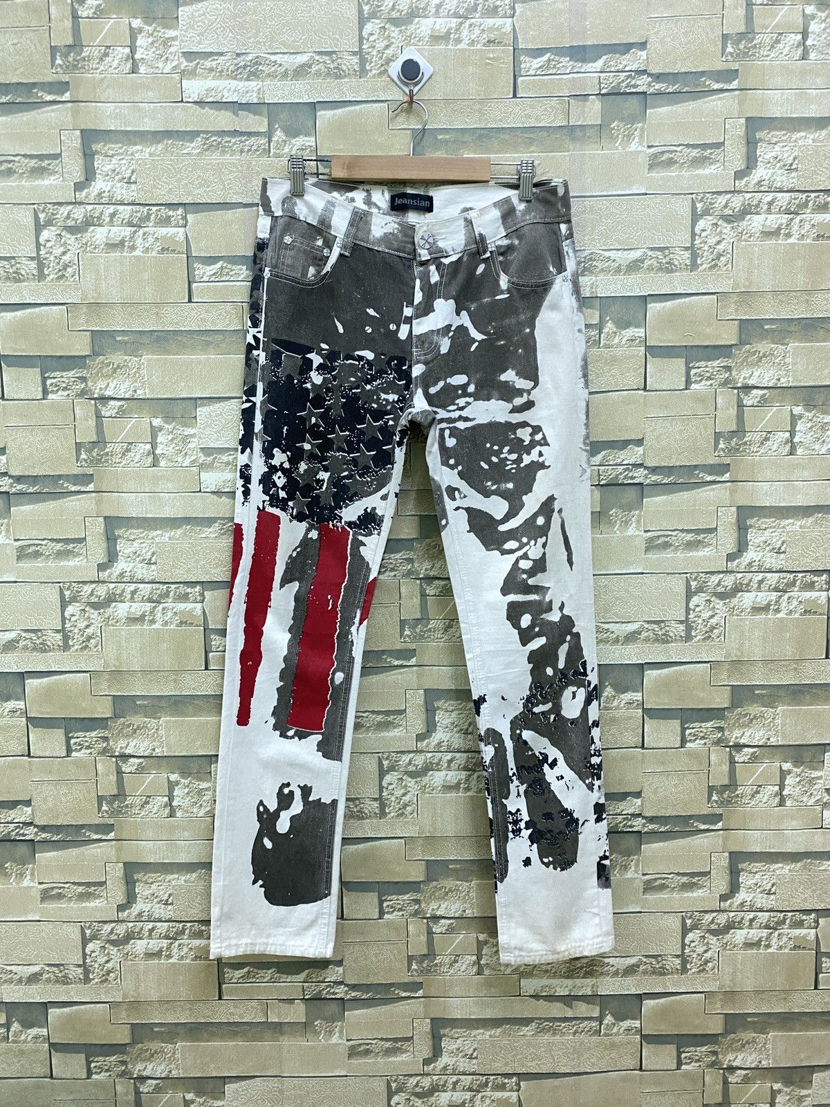 Designer × Japanese Brand JEANSIAN Rare Design Fullprinted Pant Size US 30 / EU 46 - 1 Thumbnail
