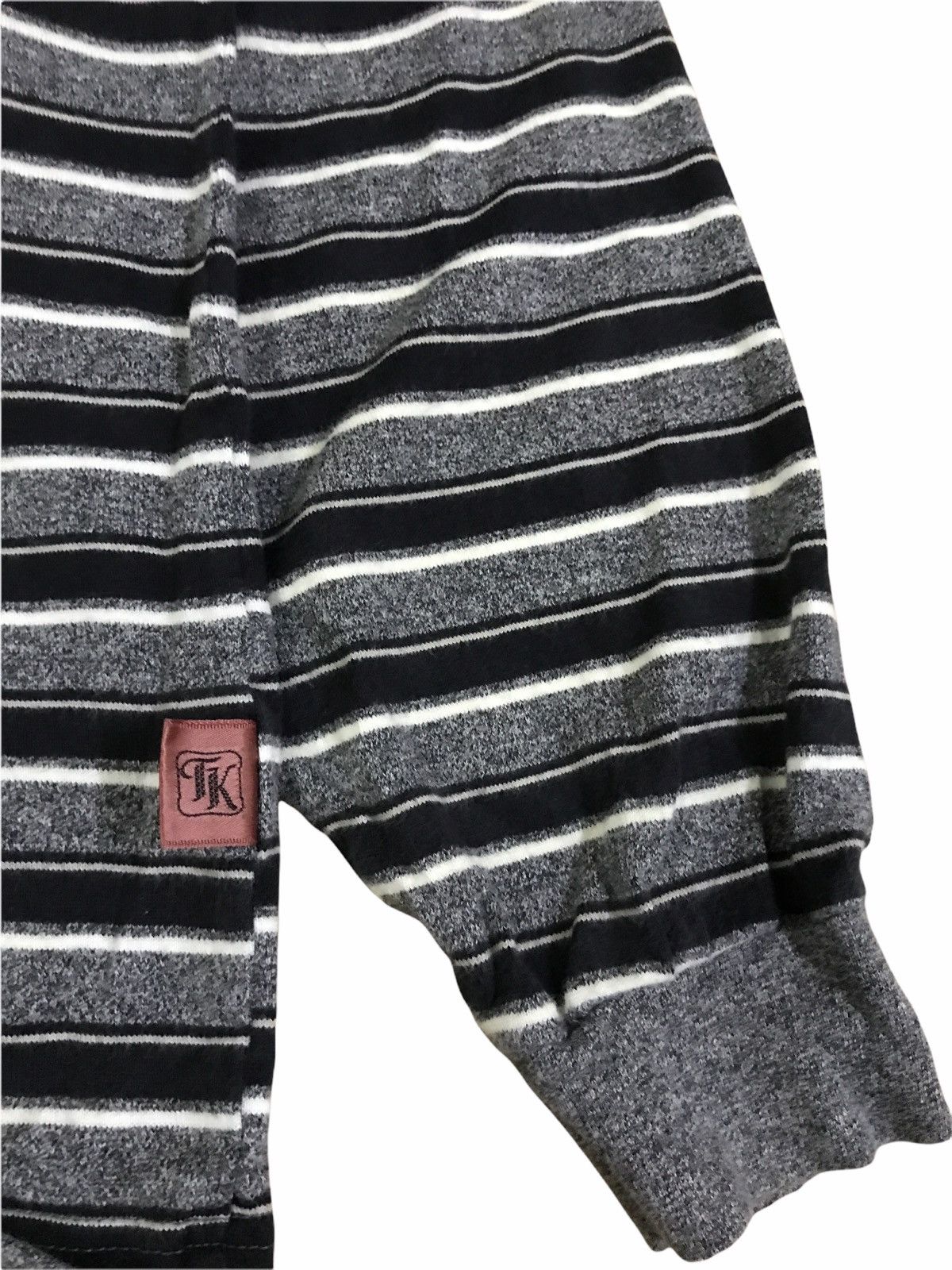 Takeo Kikuchi Takeo Kikuchi Stripes Grunge Pocket Tee Kurt Cobain Style Size US M / EU 48-50 / 2 - 5 Thumbnail
