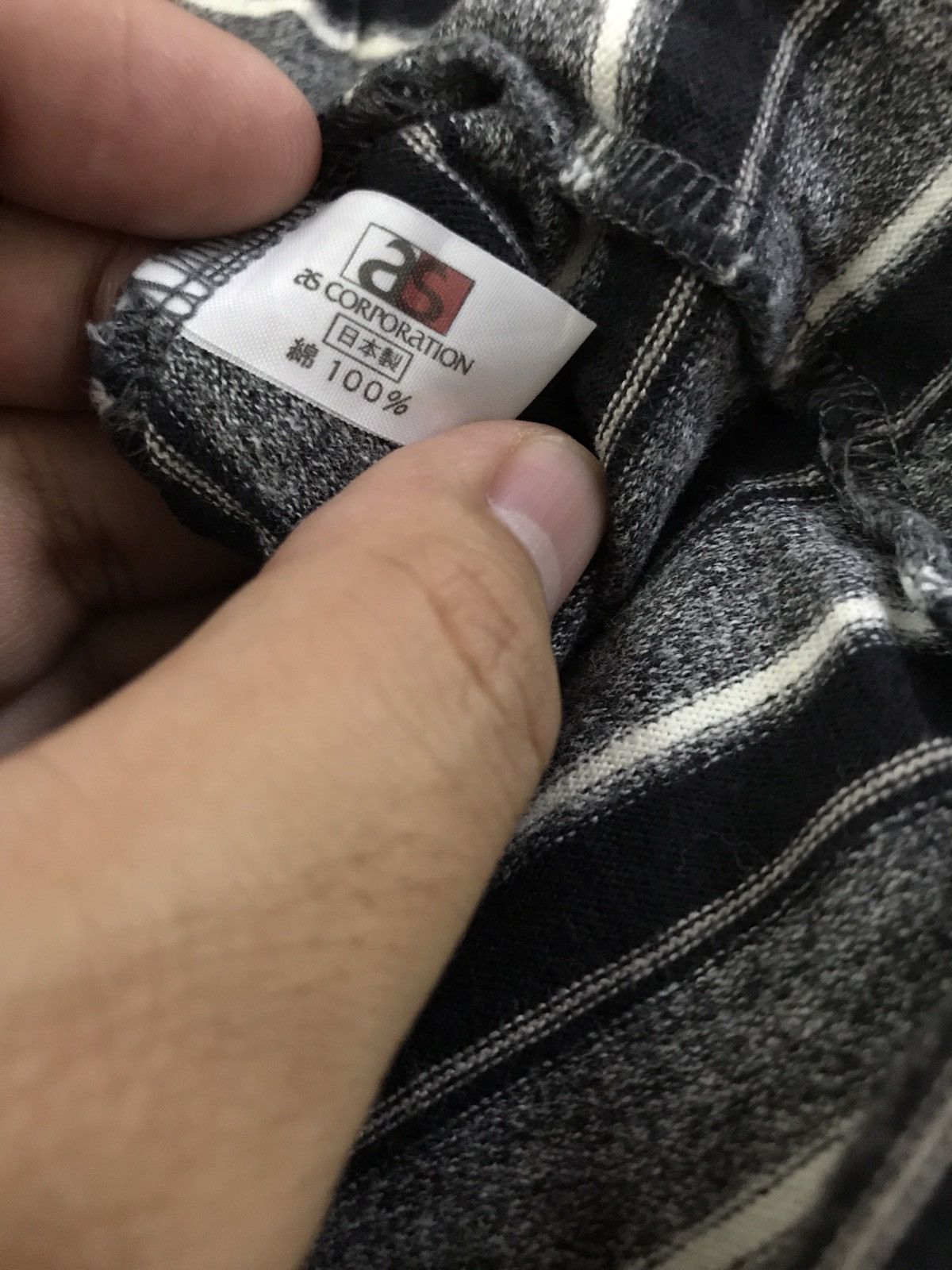 Takeo Kikuchi Takeo Kikuchi Stripes Grunge Pocket Tee Kurt Cobain Style Size US M / EU 48-50 / 2 - 7 Thumbnail