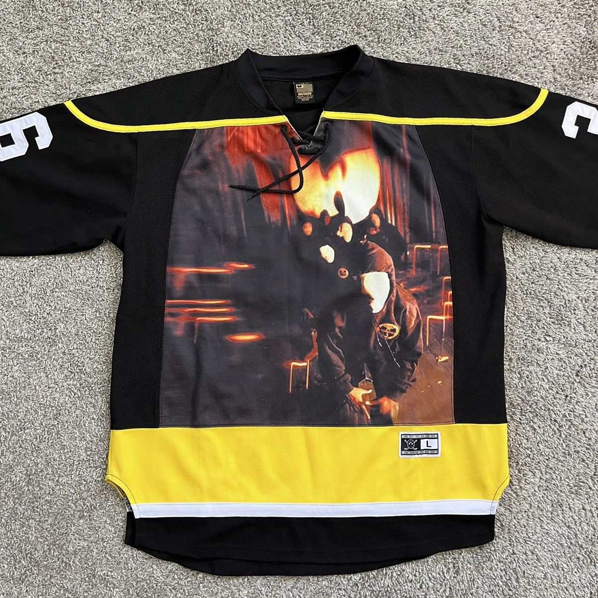 Wu Tang Clan × Wu Wear × Wutang Wu-Tang Jersey Size Large Hockey WuTang 36  Chambers Rare | Grailed