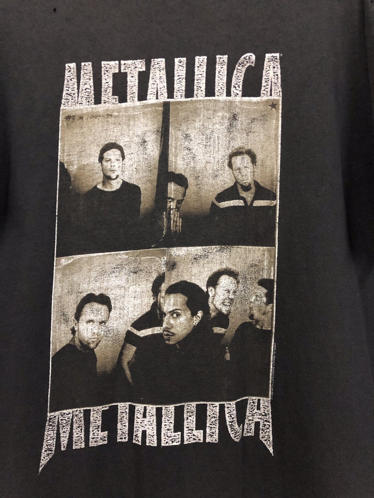 Band Tees × Metallica × Vintage Thrashed Vintage 90s Metallica Promo Distressed Tee Size US L / EU 52-54 / 3 - 2 Thumbnail